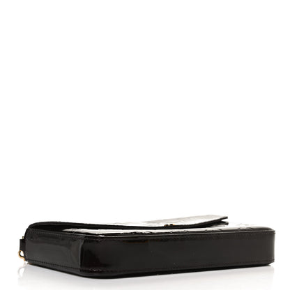 Louis Vuitton Vernis Pochette Felicie Chain Wallet Amarante 4 of 12