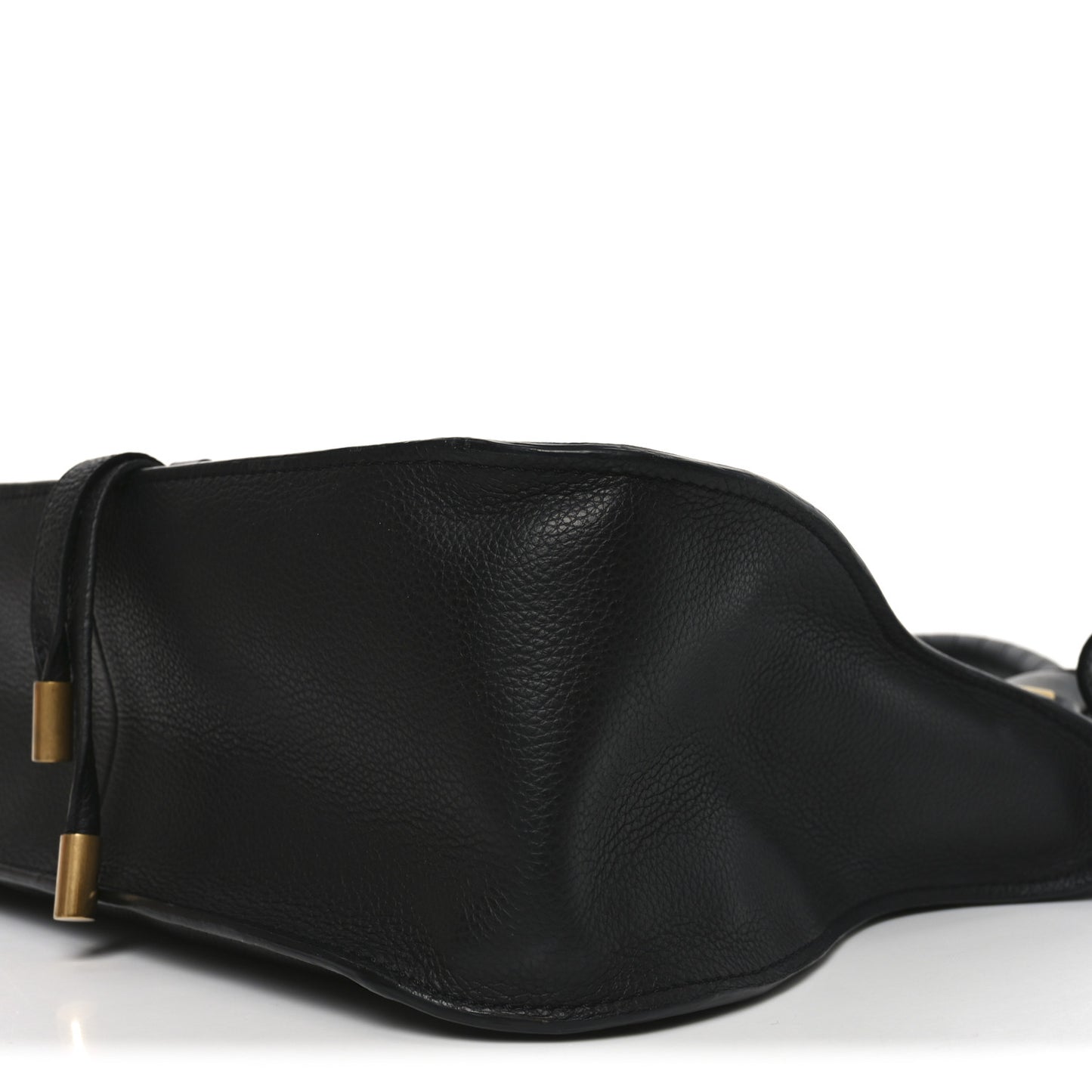 Calfskin Medium Marcie Satchel Black