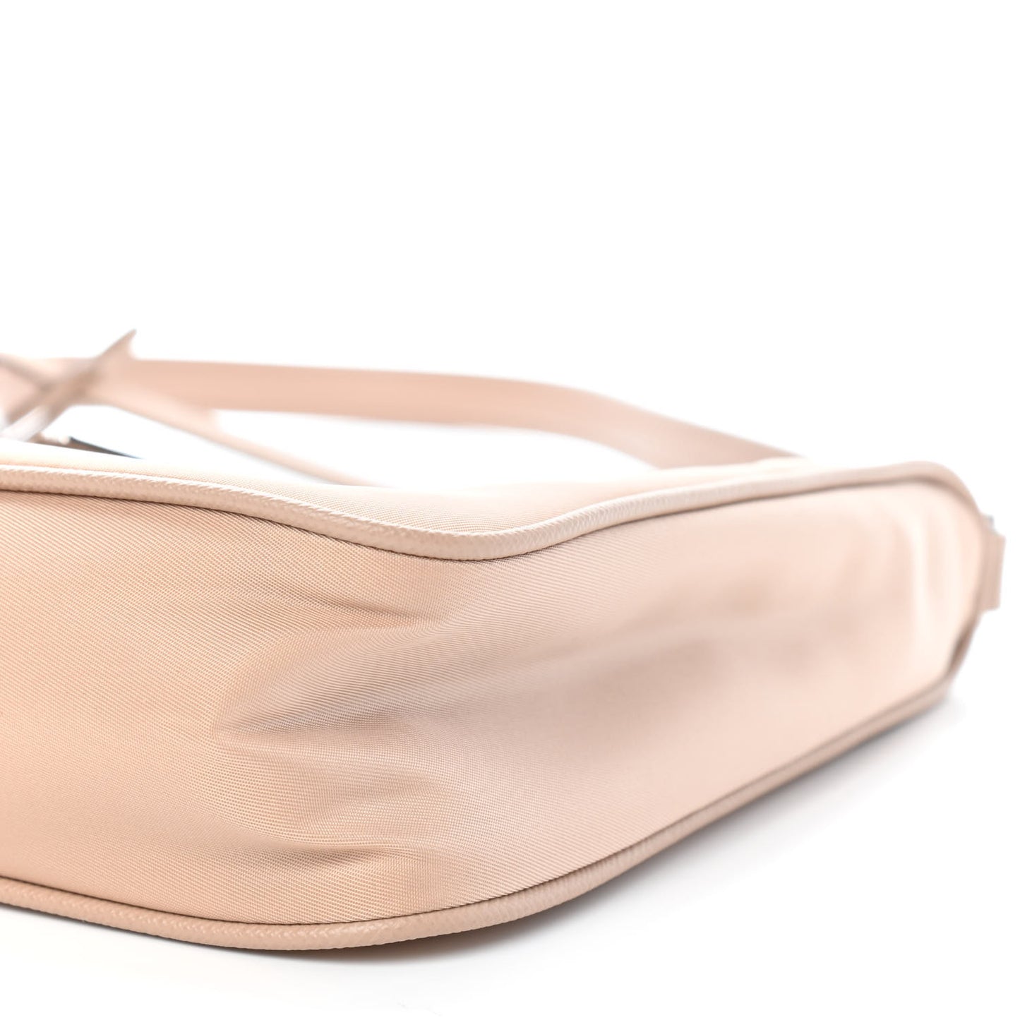 Re-Nylon Saffiano Mini Re-Edition 2005 Bag Cammeo