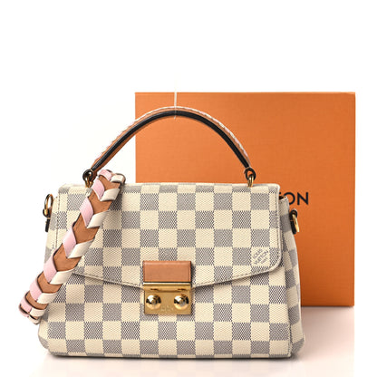 Louis Vuitton Damier Azur Braided Croisette Rose 11 of 11