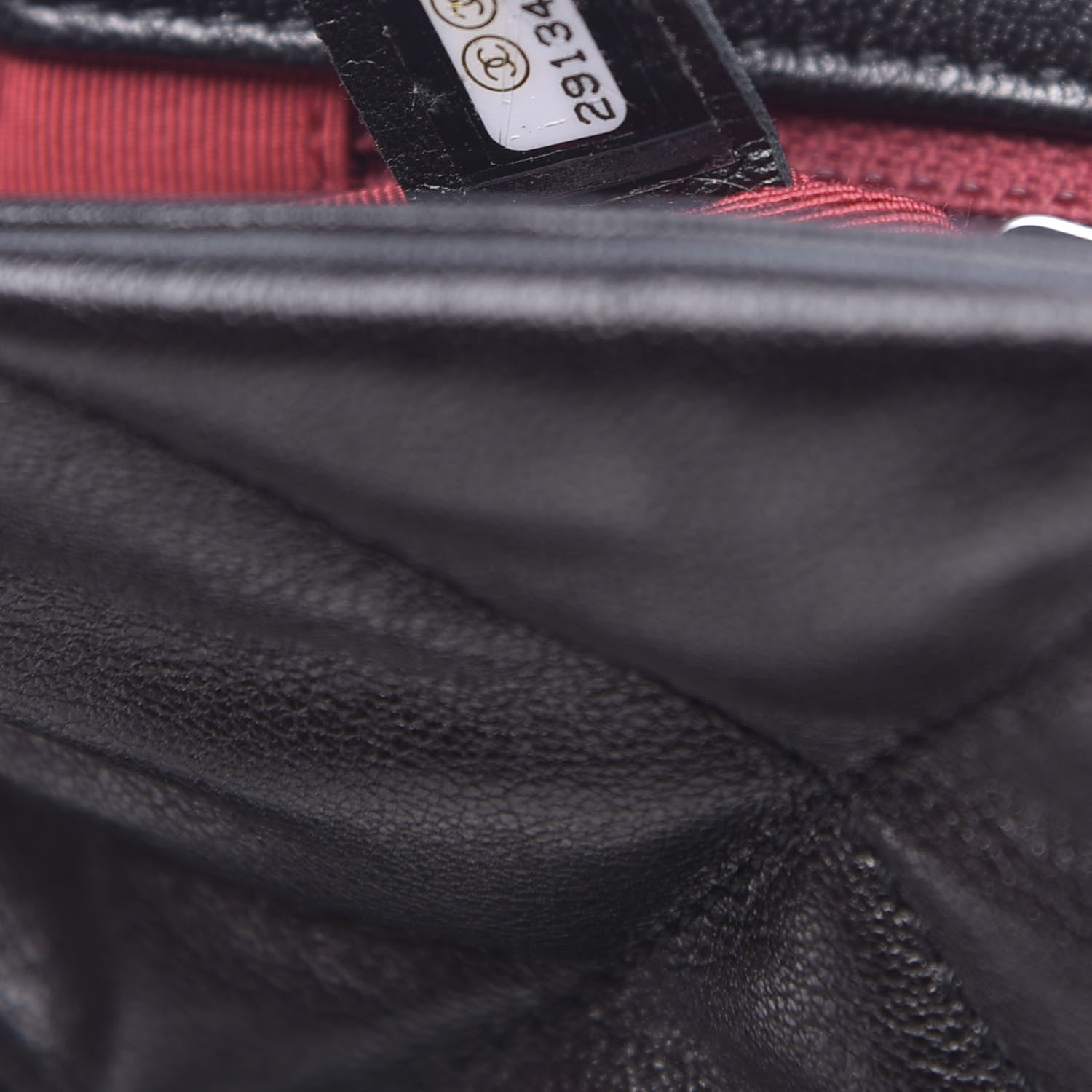 Chanel Goatskin Quilted Medium 19 Flap Black 7 of 14