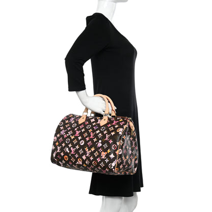 Louis Vuitton Watercolor Aquarelle Speedy 35 Brown 2 of 9