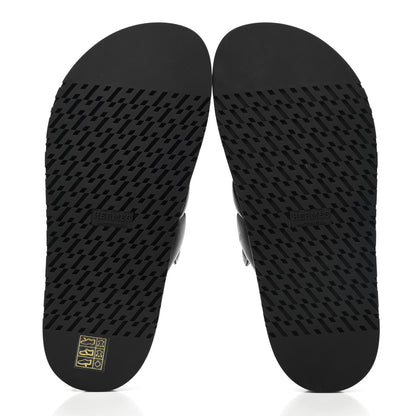 Hermes Nappa Extra Sandals 38 Black 5 of 10