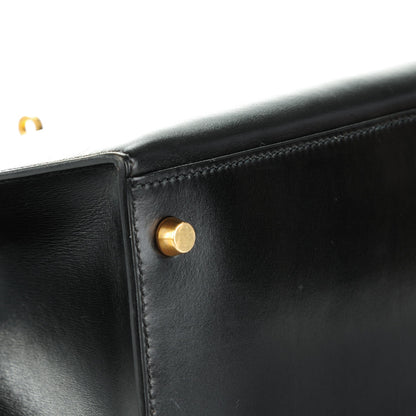 Hermes Box Kelly Sellier 32 Black 17 of 25