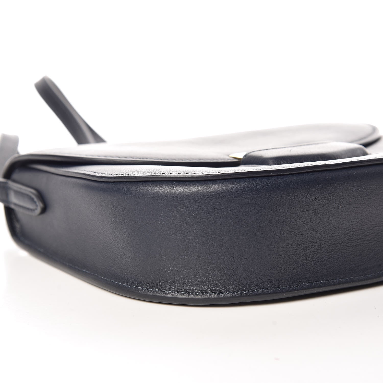 Celine Smooth Calfskin Small Trotteur Navy Blue 5 of 9