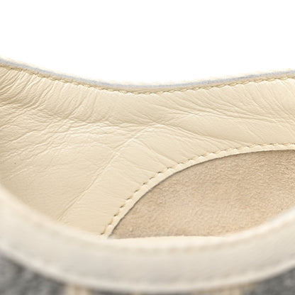 Christian Dior Canvas Oblique Walk'N'Dior Low Top Sneakers 38 Grey Stone 10 of 15