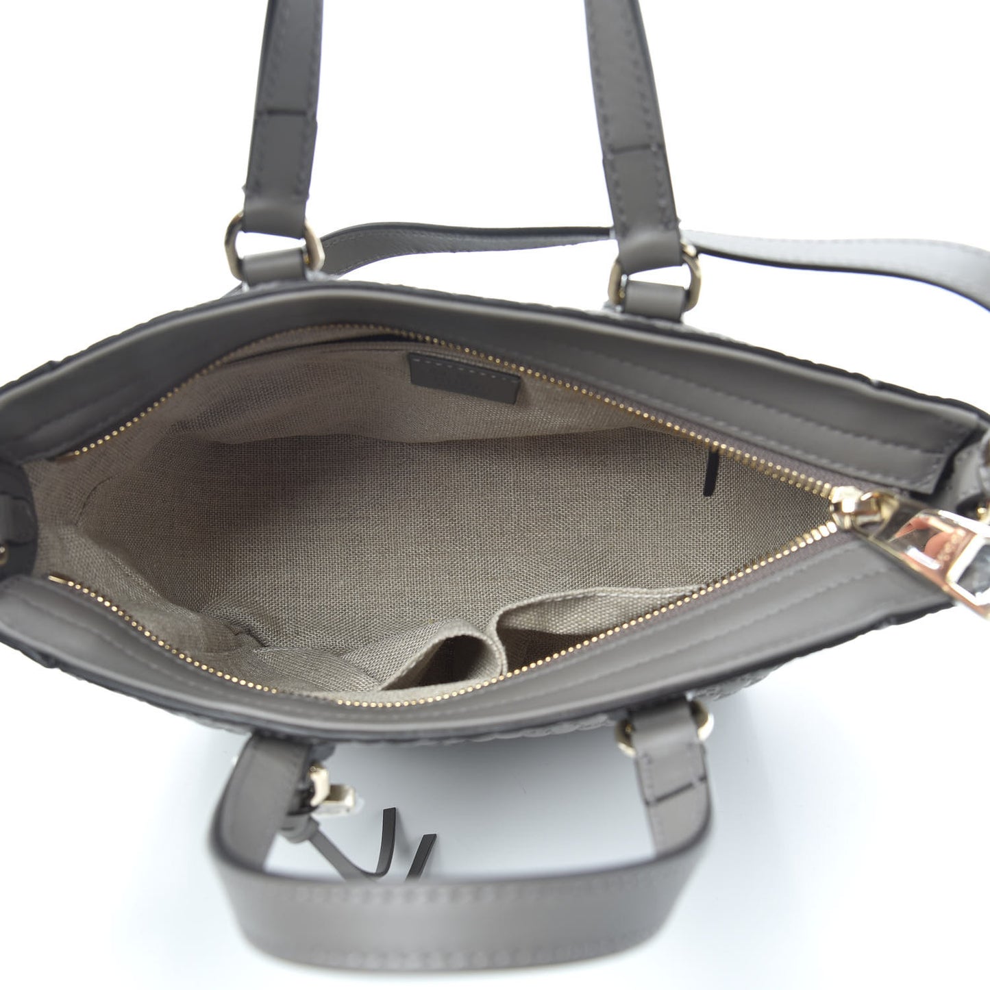 Microguccissima Small Bree Tote Graphite