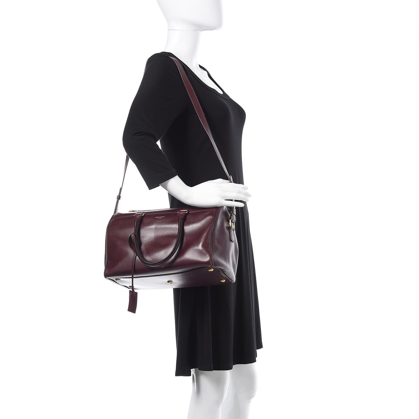 Calfskin Classic Duffle 6 Amarena