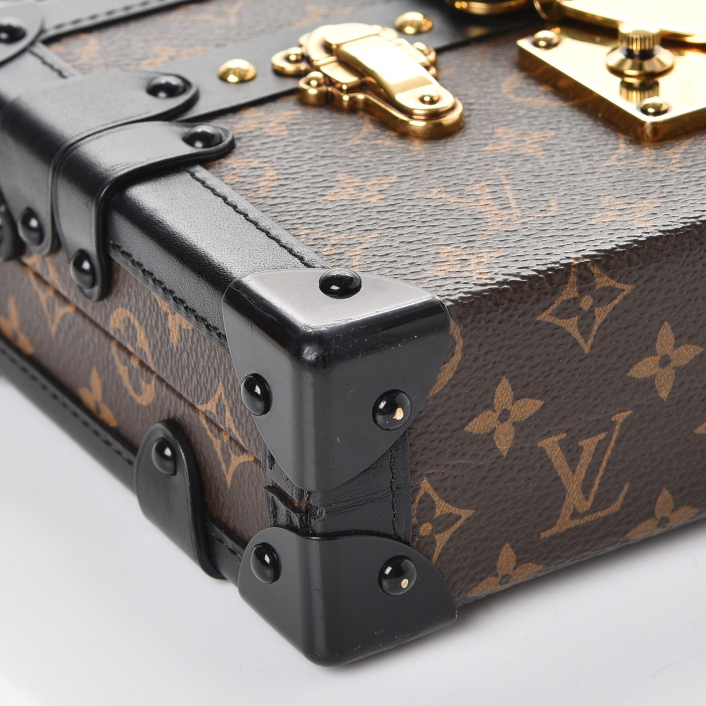 Monogram Petite Malle Black