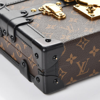 Louis Vuitton Monogram Petite Malle Black 9 of 11