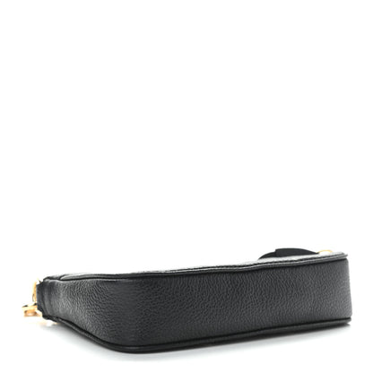 Louis Vuitton Empreinte Monogram Giant Mini Pochette Accessories Black 4 of 10