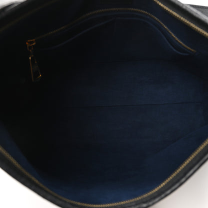 Louis Vuitton Empreinte Monogram Giant CarryAll MM Black 6 of 10