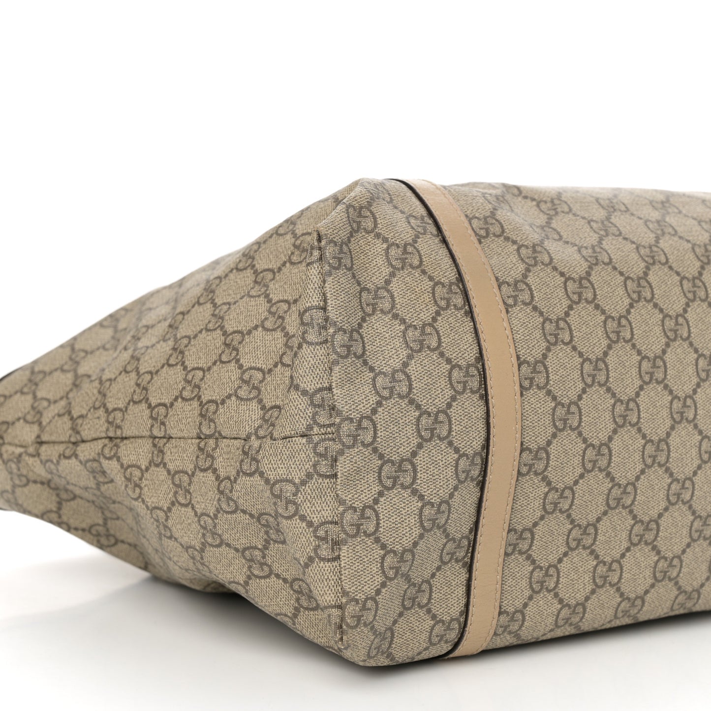GG Supreme Monogram Medium Nice Tote Beige