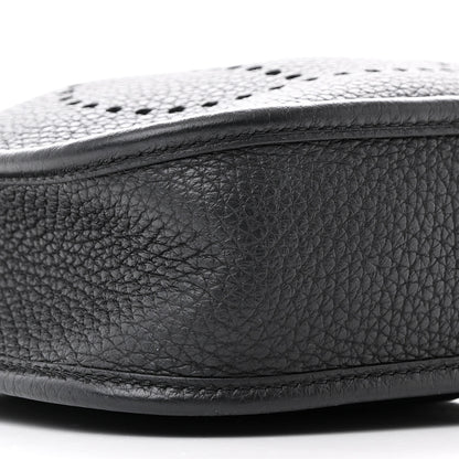 Hermes Taurillon Clemence Evelyne TPM Black 9 of 14