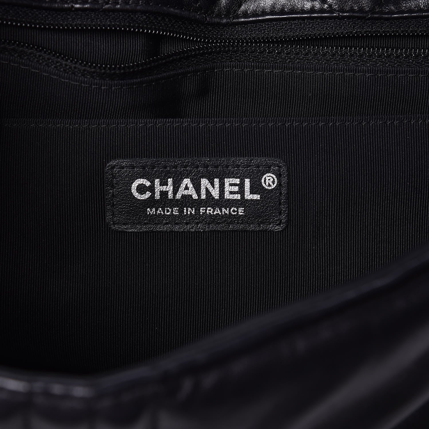 Chanel Lambskin Quilted Jumbo Paris Dallas Single Flap Black 6 of 9