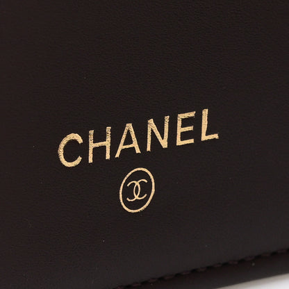 Chanel Caviar Quilted Long Flap Wallet Black 6 of 8