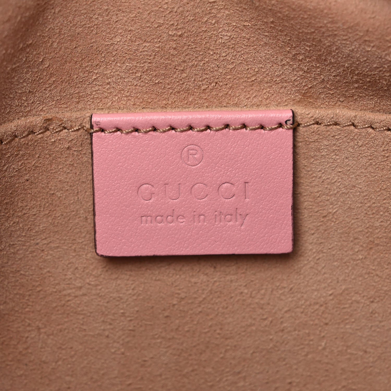 Gucci Calfskin Matelasse Small GG Marmont Chain Shoulder Bag Wild Rose 6 of 11