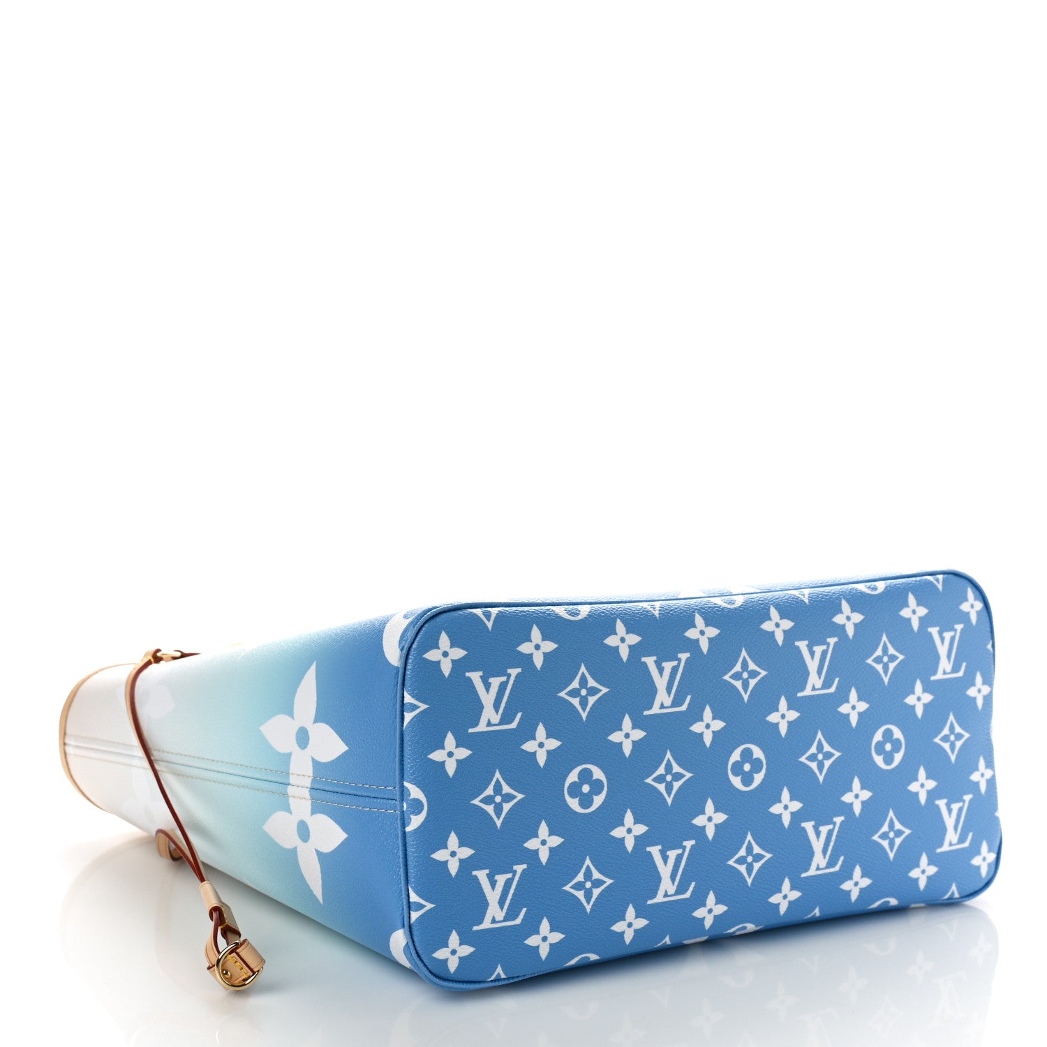 Louis Vuitton Monogram Giant By The Pool Neverfull MM Blue 5 of 11