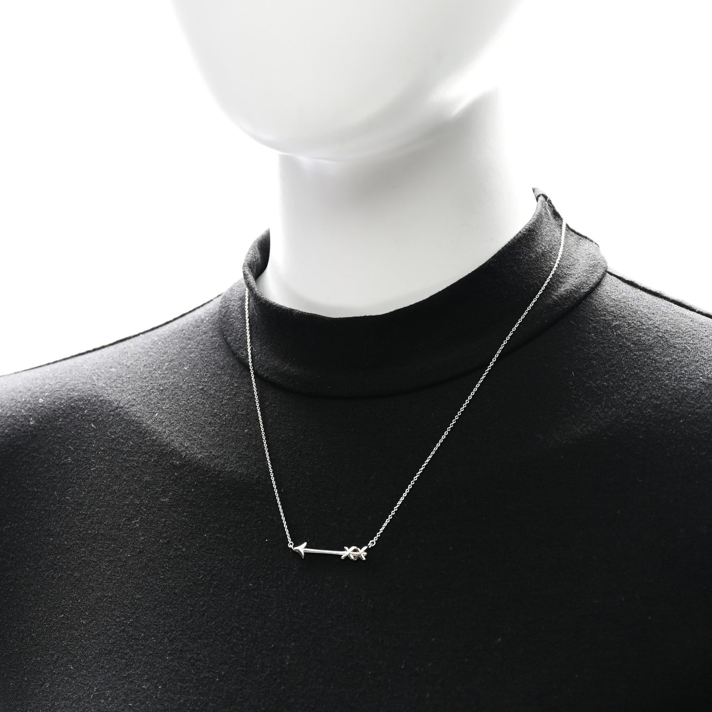 Sterling Silver Paloma's Graffiti Arrow Pendant Necklace