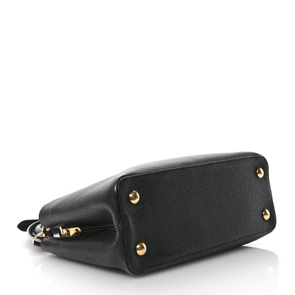 Louis Vuitton Taurillon Capucines BB Black Fuchsia 4 of 10