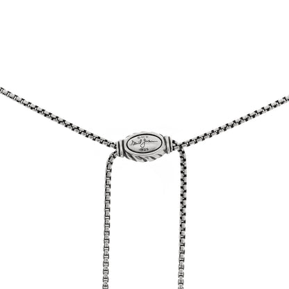 David Yurman Sterling Silver Amethyst Cable Berries Tassel Pendant Necklace 4 of 4