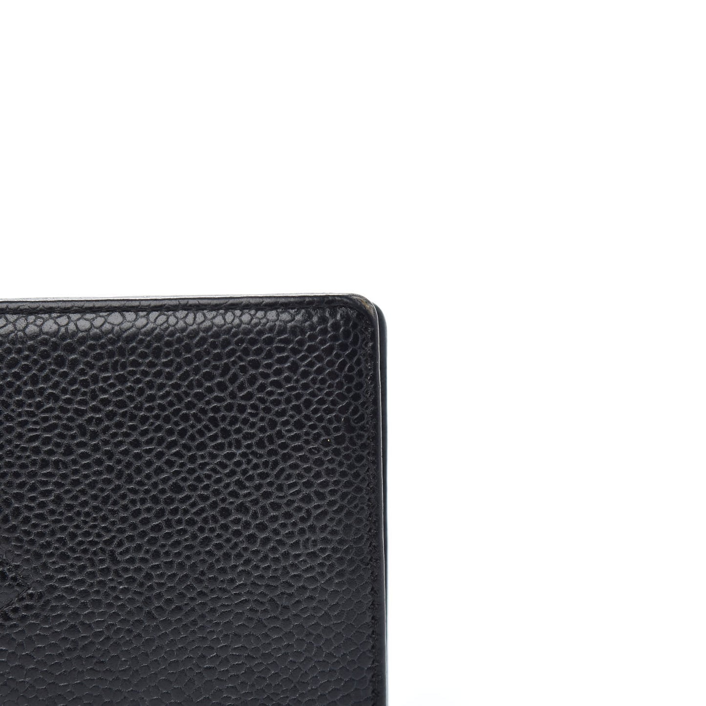 Caviar Timeless CC French Wallet Black