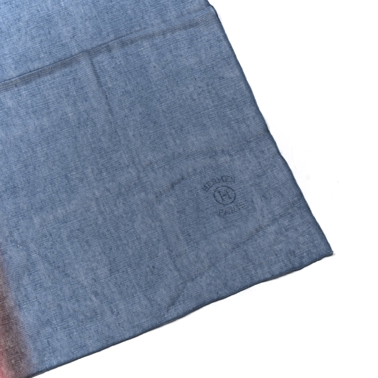 Cashmere Silk Plume Ombre Unie 140 Scarf