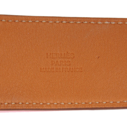 Hermes Epsom Kelly Dog Bracelet Rose Jaipur 3 of 6