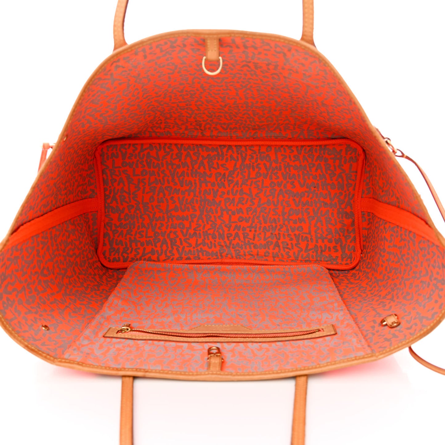 Monogram Graffiti Neverfull GM Orange