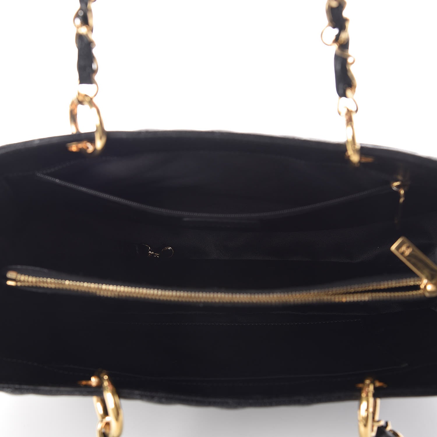 Chanel Caviar Quilted Grand Shopping Tote GST Black 7 of 11