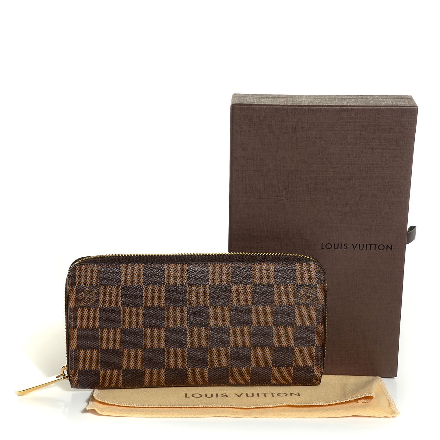 Damier Ebene Zippy Wallet