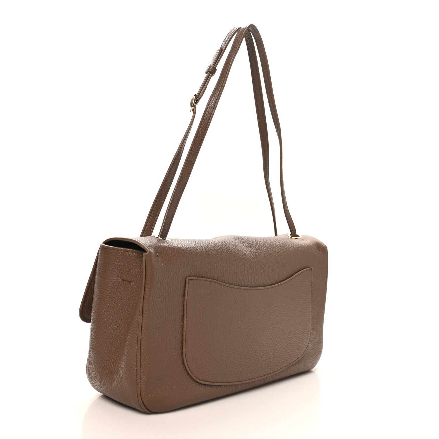 Chanel Grained Calfskin Small Souplissimo Maxi Flap Light Brown 3 of 10