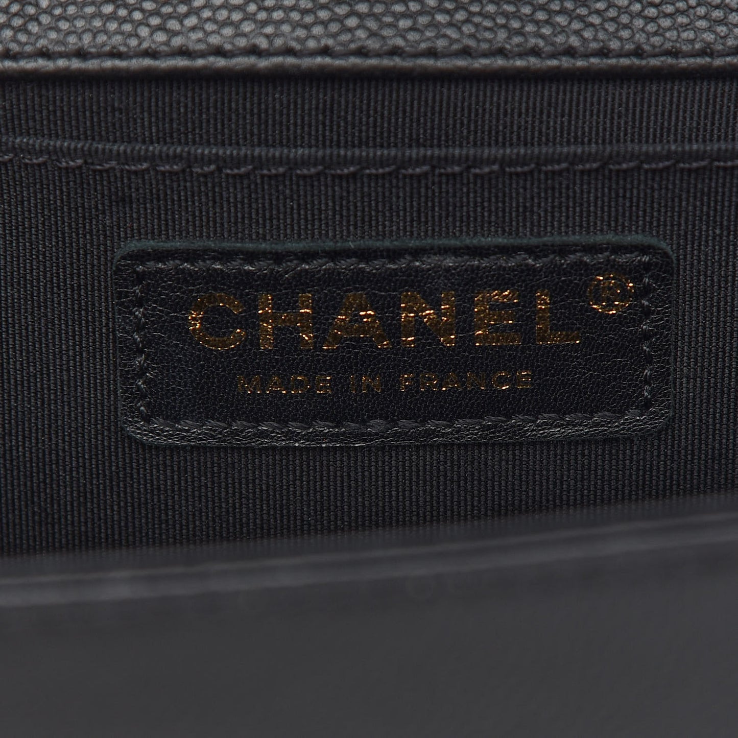 Caviar Quilted Medium Boy Flap Black