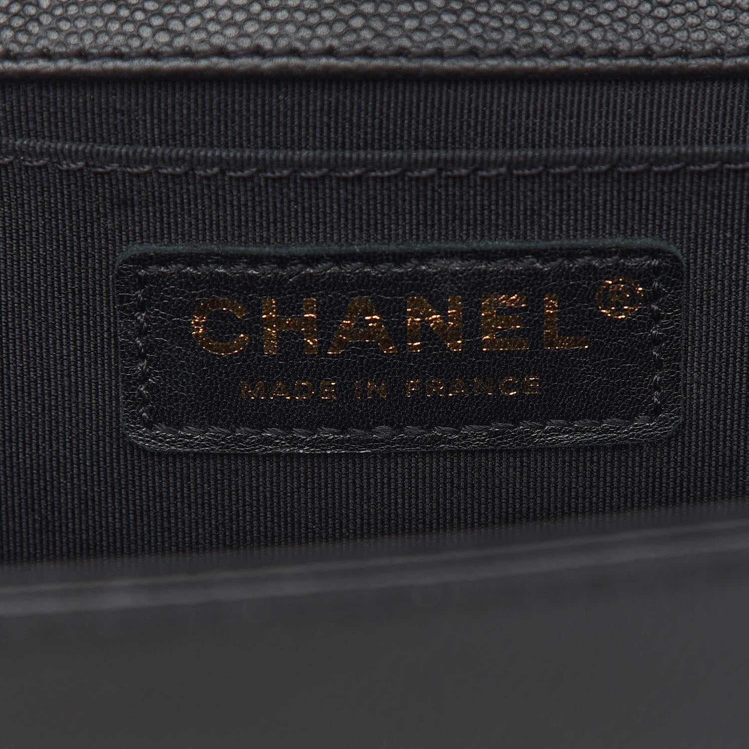 Chanel Caviar Quilted Medium Boy Flap Black 6 of 9