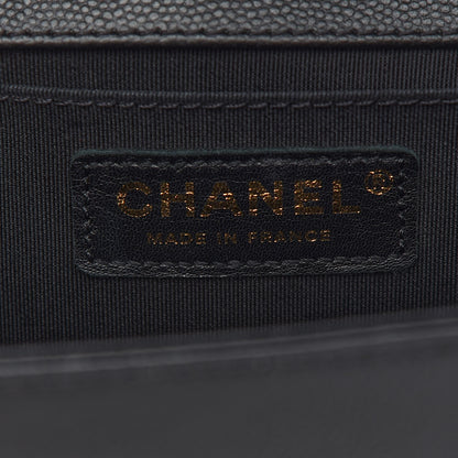 Chanel Caviar Quilted Medium Boy Flap Black 6 of 9