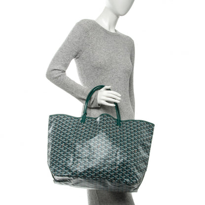 Goyard Goyardine Saint Louis GM Green 2 of 9