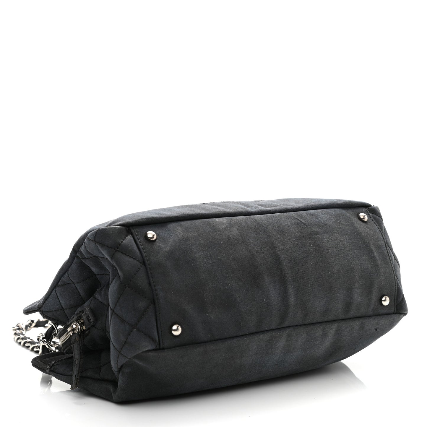 Canvas Lipstick Ligne Tote Black