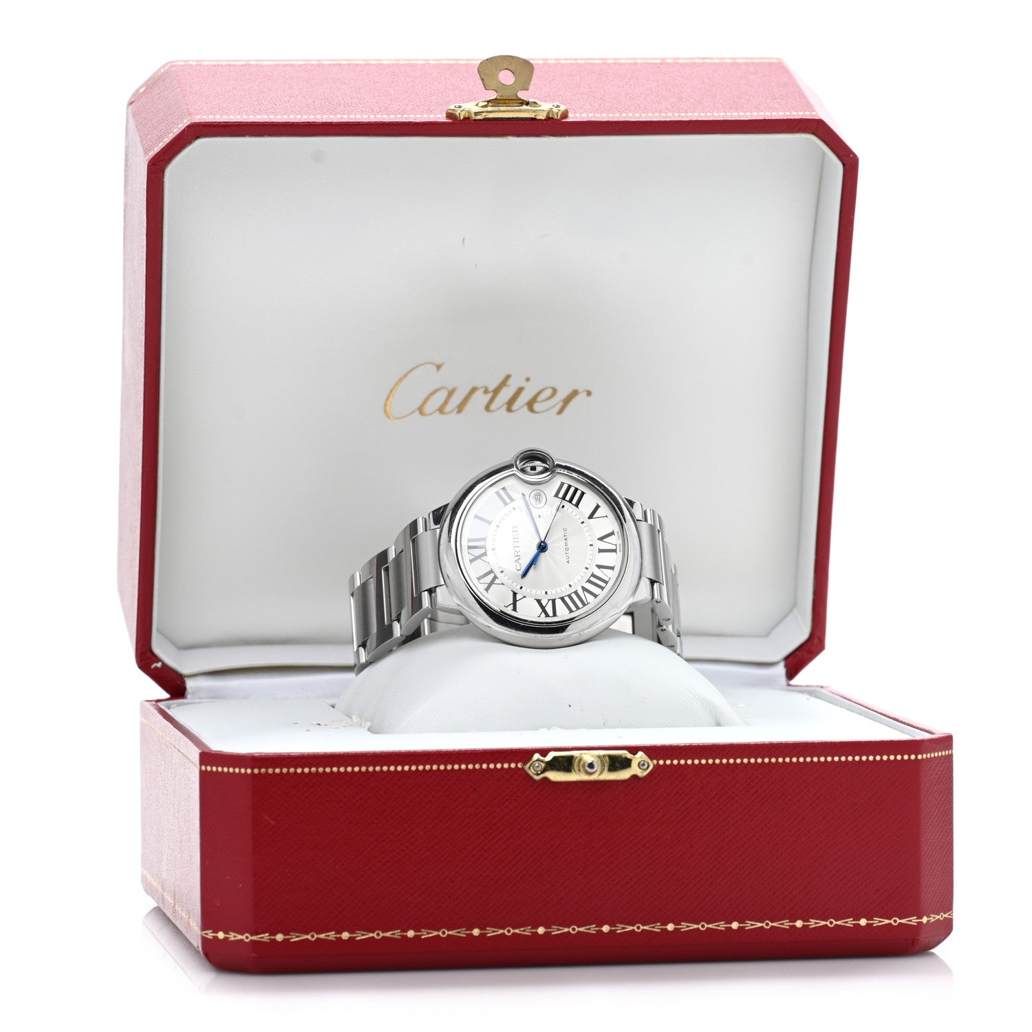 Cartier Stainless Steel 42mm Ballon Bleu De Cartier Automatic Watch 5 of 5