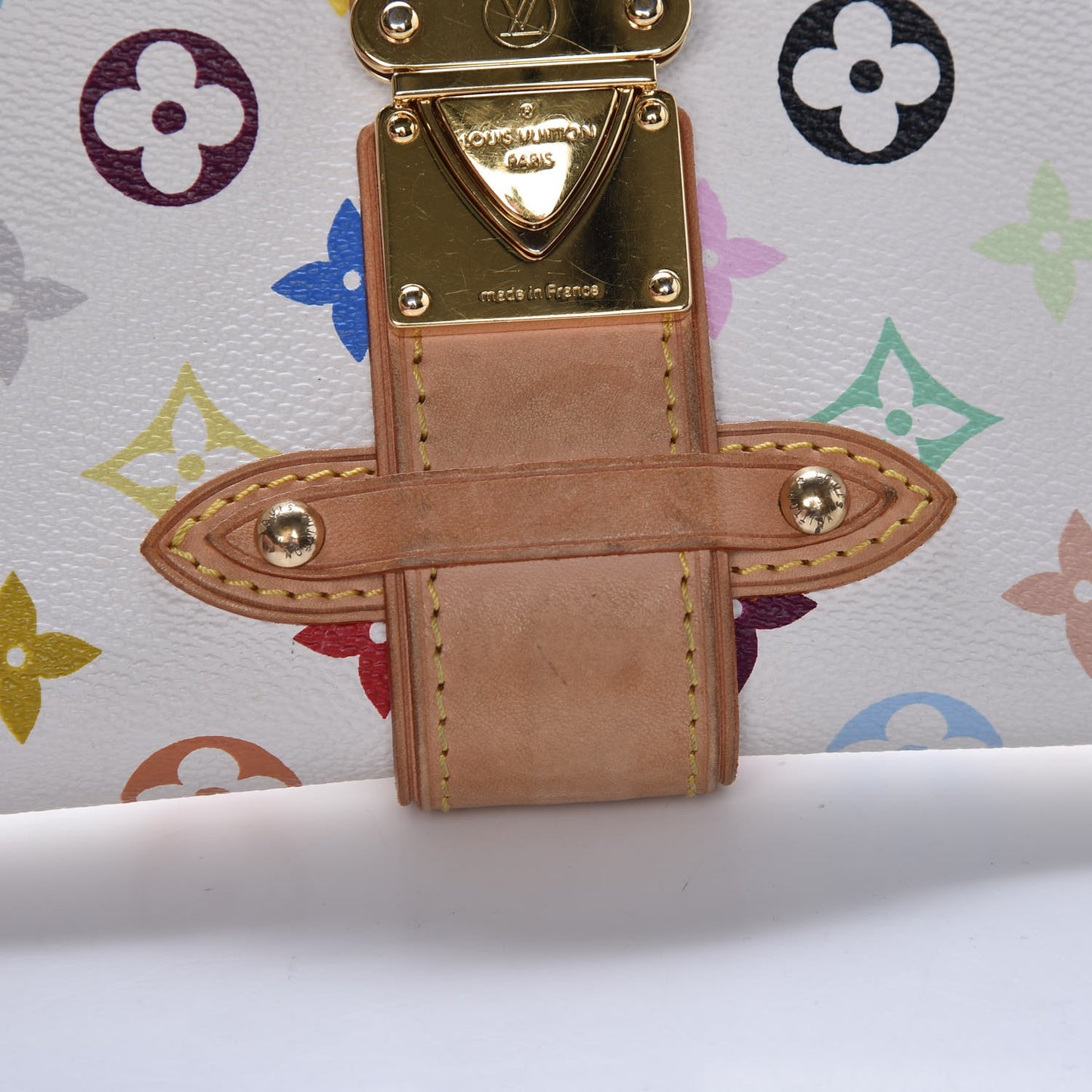 Monogram Multicolor Shirley White