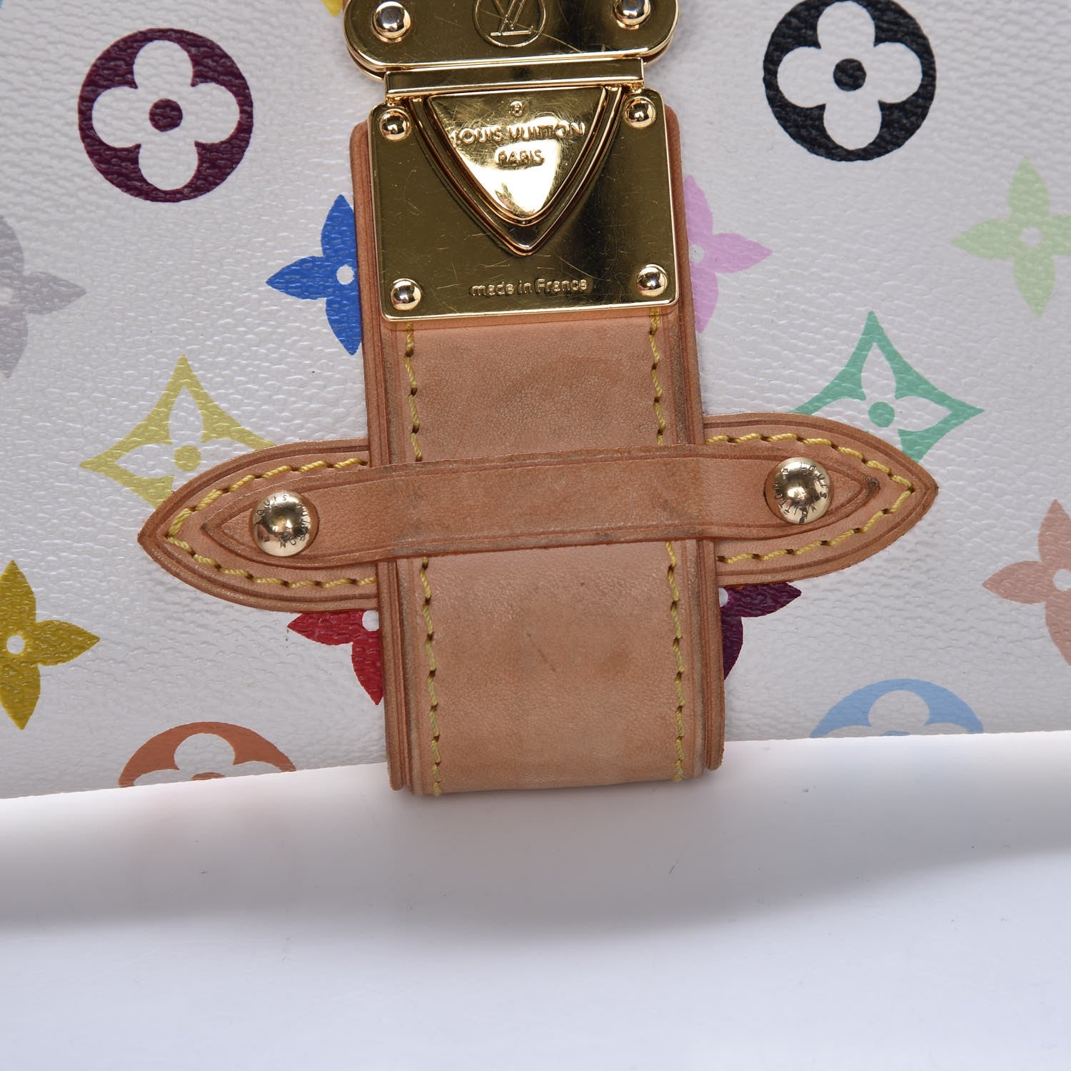 Louis Vuitton Monogram Multicolor Shirley White 7 of 13