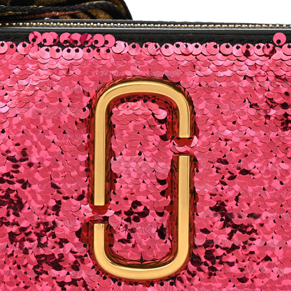 Marc Jacobs Calfskin Sequin Snapshot Camera Bag 8 of 10