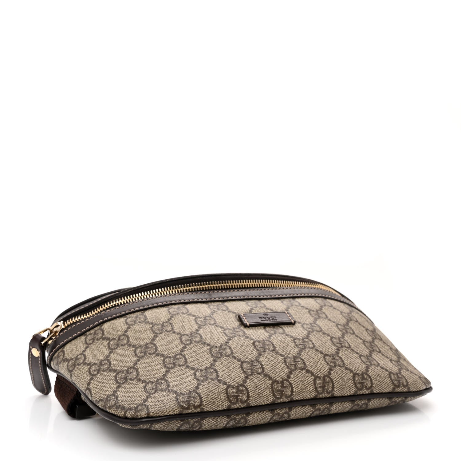 Gucci GG Supreme Monogram Belt Bag Dark Brown 5 of 13