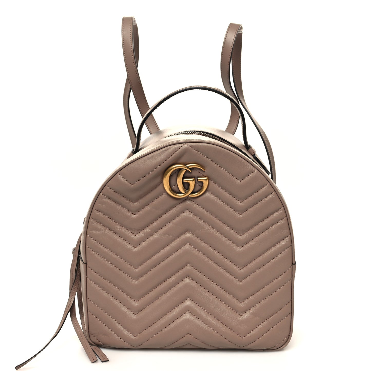Calfskin Matelasse GG Marmont Backpack Porcelain Rose