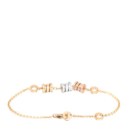 Bulgari 18K Yellow Rose White Gold B.Zero1 Bracelet 3 of 5