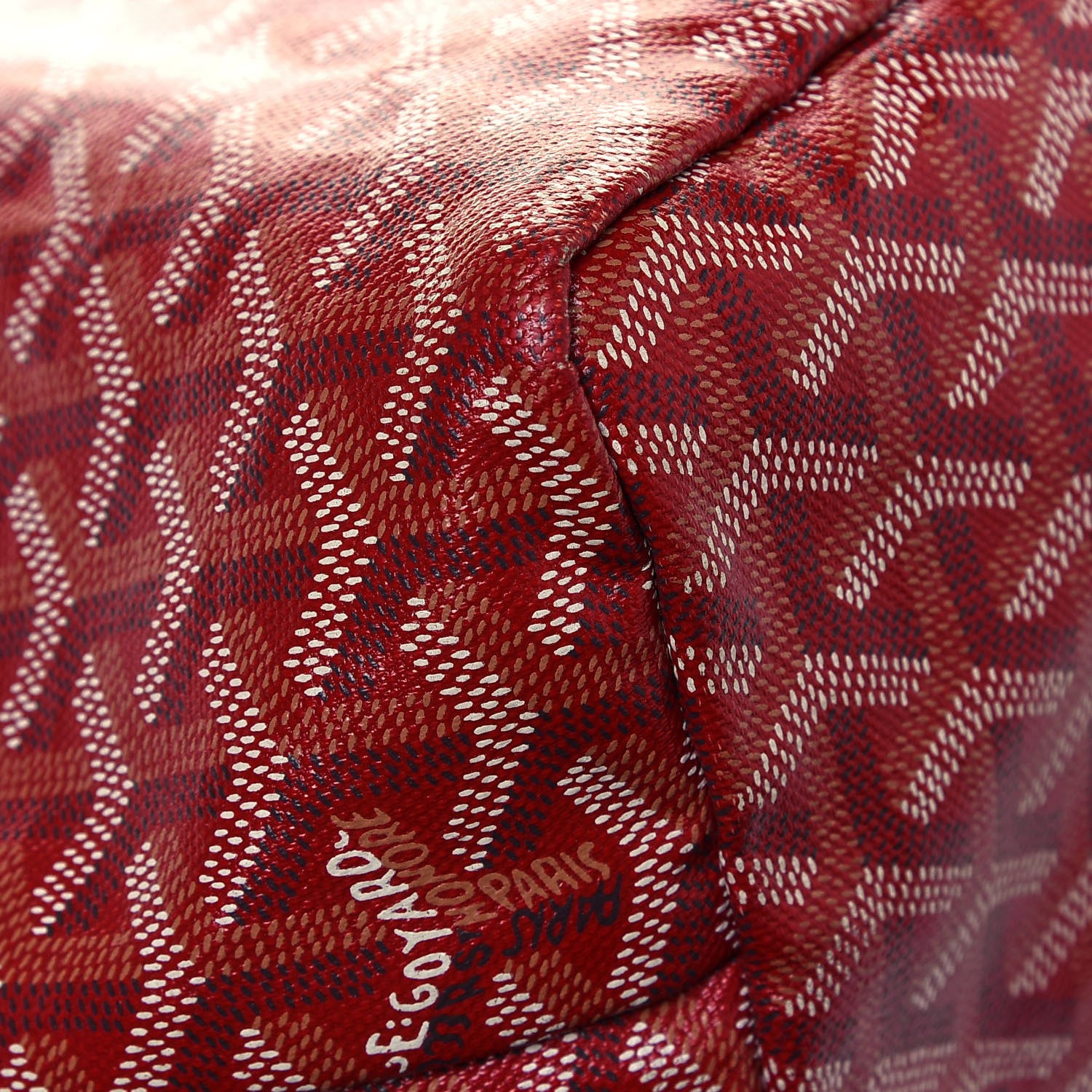 Goyard Goyardine Saint Louis PM Red 10 of 11