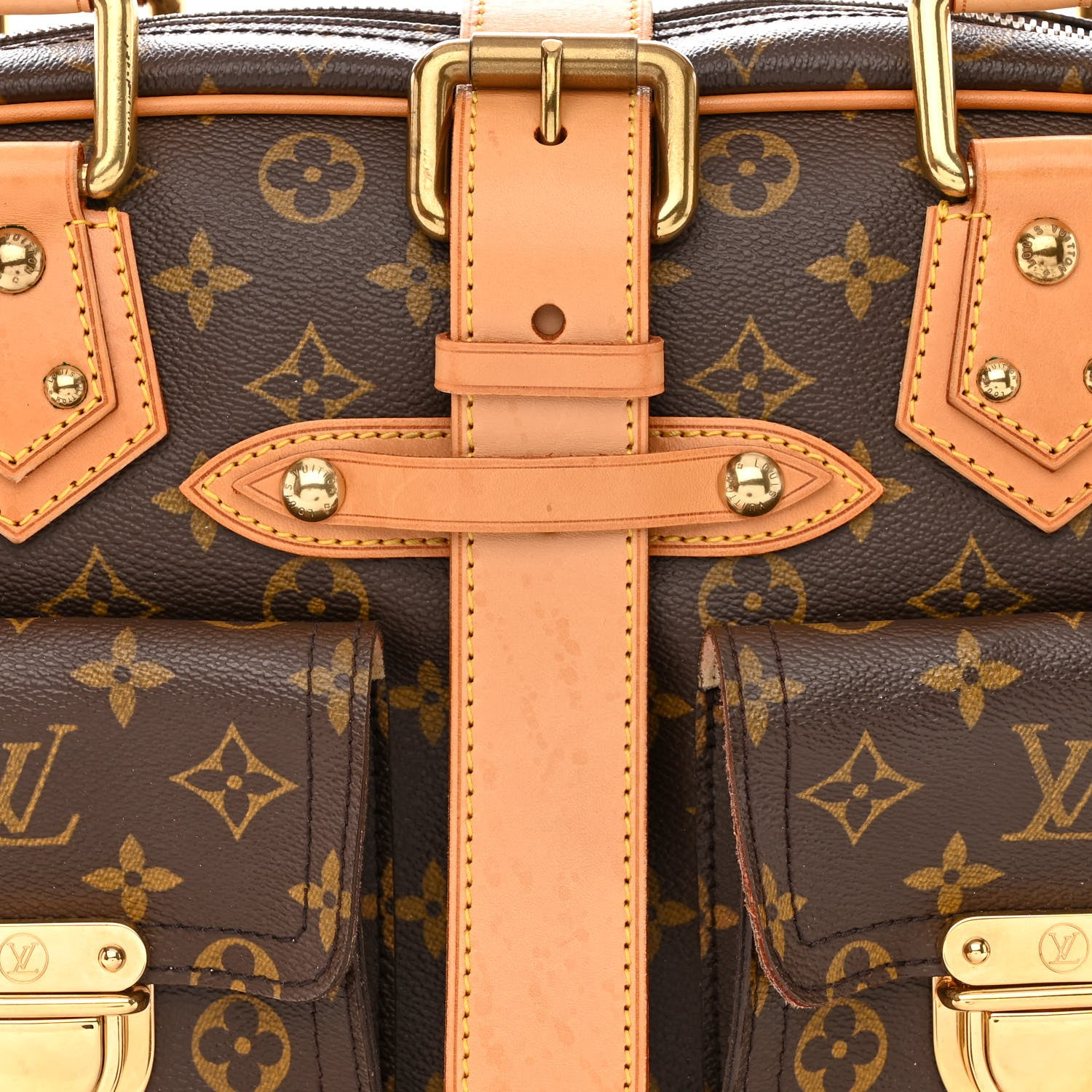 Louis Vuitton Monogram Manhattan GM 8 of 13