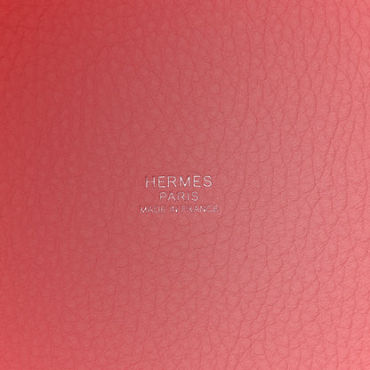 Hermes Taurillon Clemence Picotin Lock 18 PM Rose Sakura 6 of 11