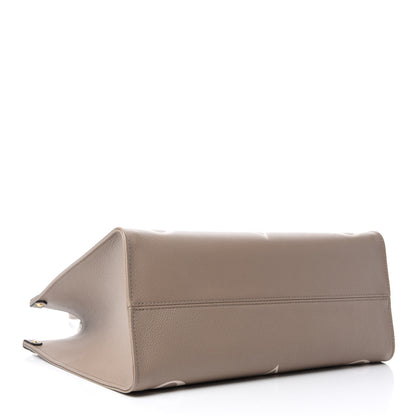 Louis Vuitton Empreinte Monogram Giant Onthego MM Tourterelle Creme 5 of 11