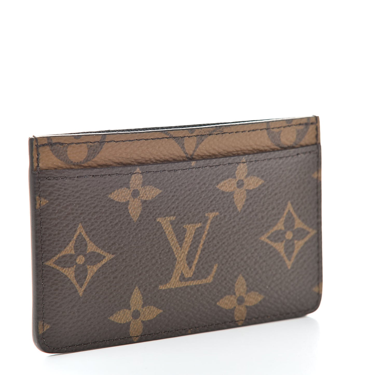 Reverse Monogram Card Holder