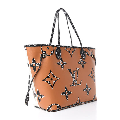 Louis Vuitton Monogram Giant Jungle Neverfull MM Ivory 4 of 11